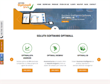 Tablet Screenshot of optimallsfa.ro